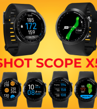 Shot Scope X5 GPS Golf Watch