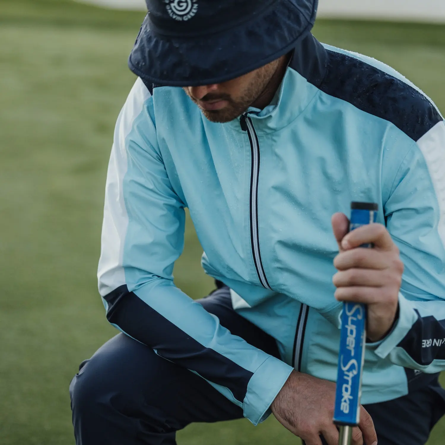 Galvin Green waterproof Jackets layering on the course