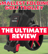 Smallest Folding Golf Trolley
