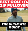 Best Golf Quarter Zip Sweaters