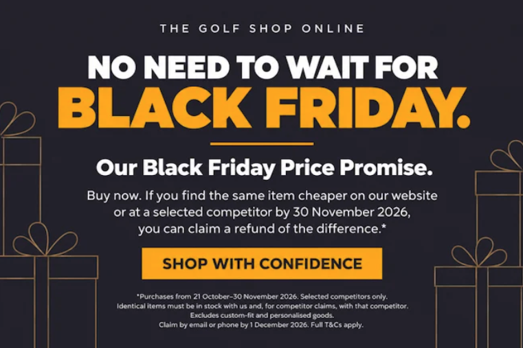 Black Friday at The Golf Shop Online